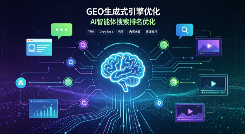 邕宁区GEO 浪潮来袭：生成式引擎优化崛起，创作者争抢豆包、DeepSeek、元宝智能体流量入口